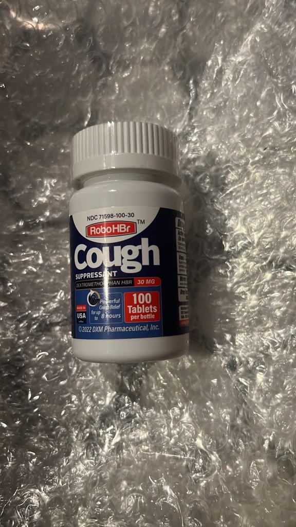 RoboHBr Cough Suppressant Dextromethorphan HBr 30 mg – 100 Tablets