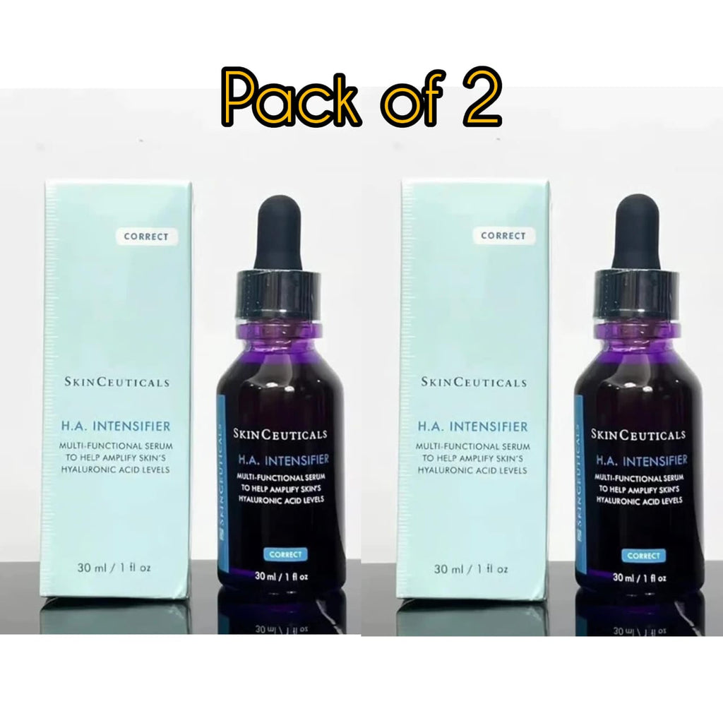 SkinCeuticals H.A. Intensifier Hyaluronic Acid Serum – Pack of 2, 30 mL Each