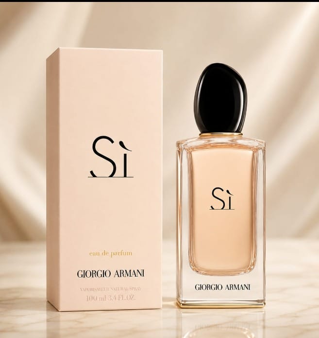 Giorgio Armani Sì Eau de Parfum for Women – 100 mL / 3.4 fl oz